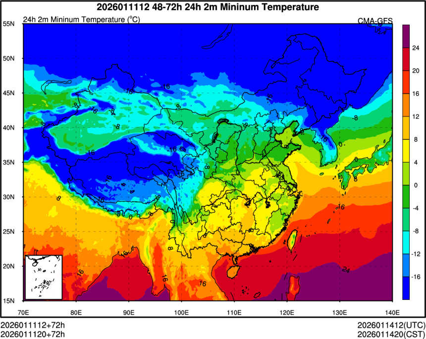 01/11 12时 +072小时