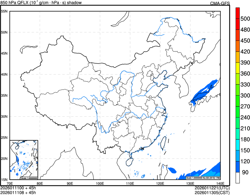 01/11 00时 +045小时