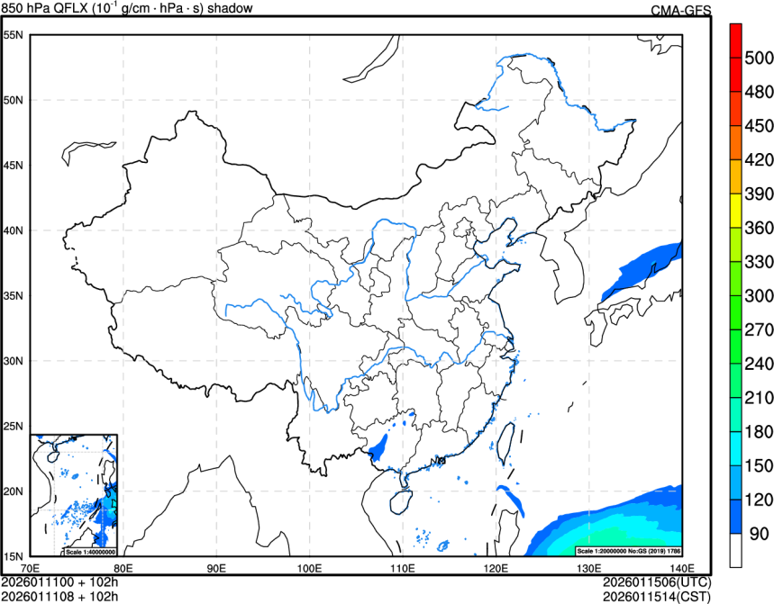 01/11 00时 +102小时