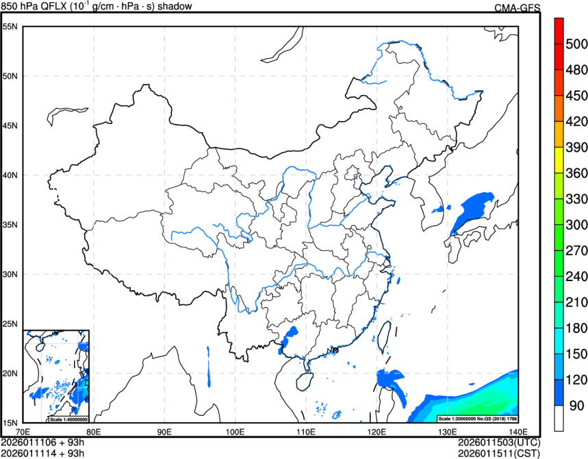 01/11 06时 +093小时