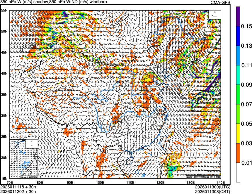 01/11 18时 +030小时