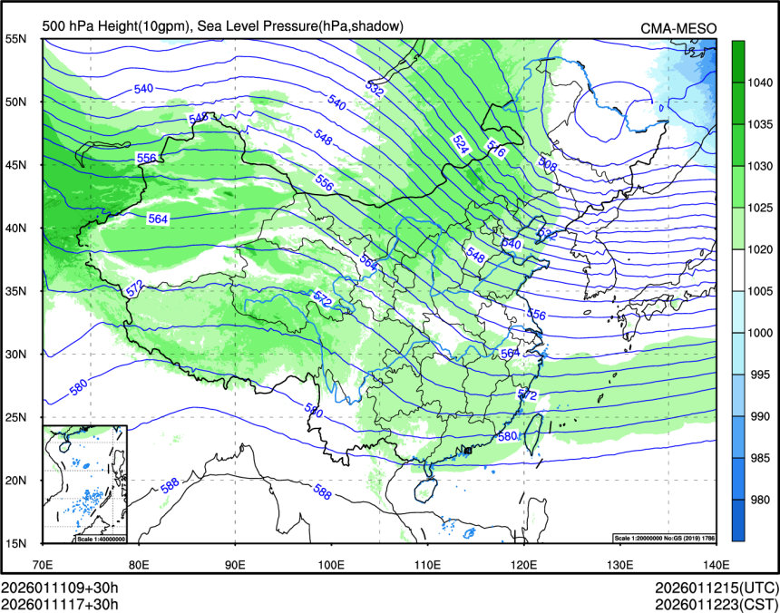 01/11 17时 +030小时