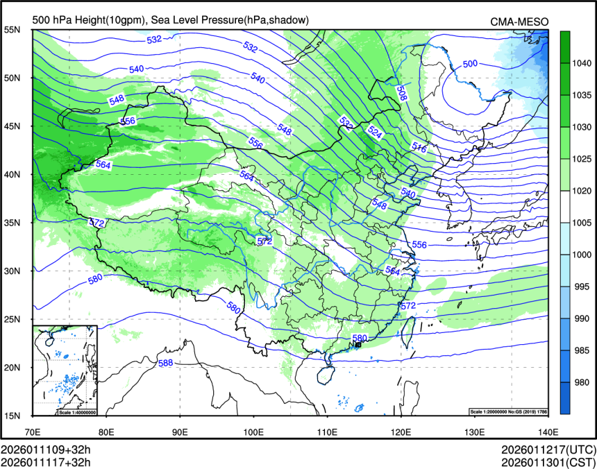 01/11 17时 +032小时