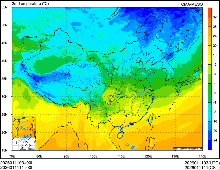 01/11 03时 +000小时