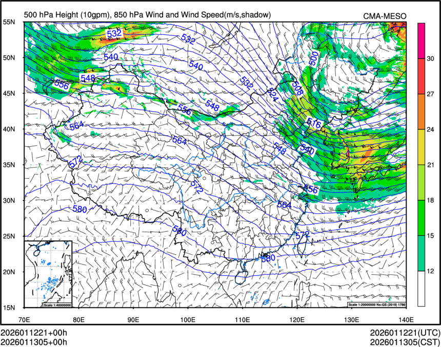 01/13 05时 +000小时