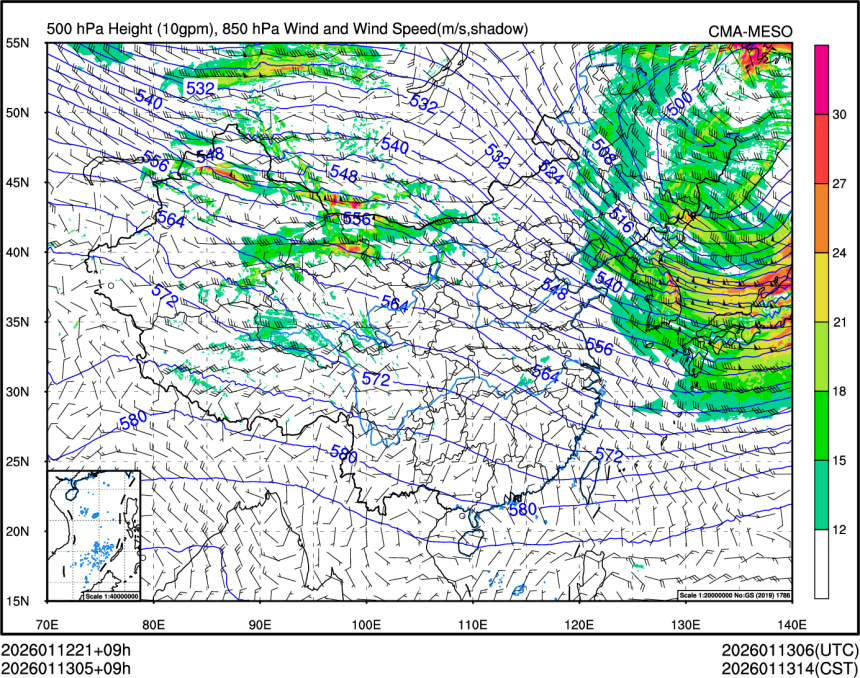 01/13 05时 +009小时