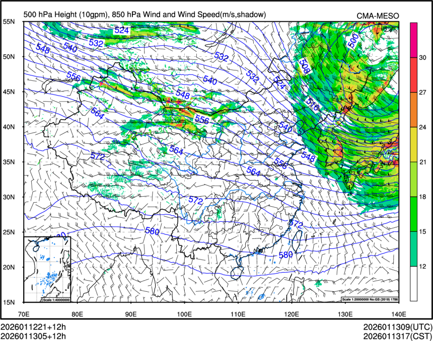 01/13 05时 +012小时