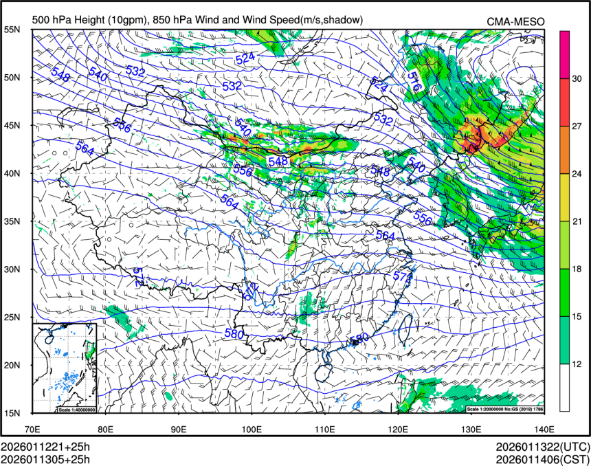 01/13 05时 +025小时