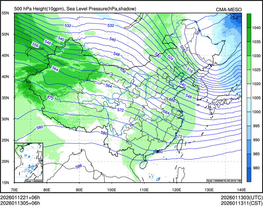 01/13 05时 +006小时