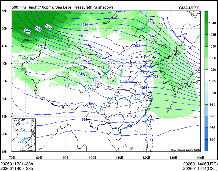 01/13 05时 +033小时