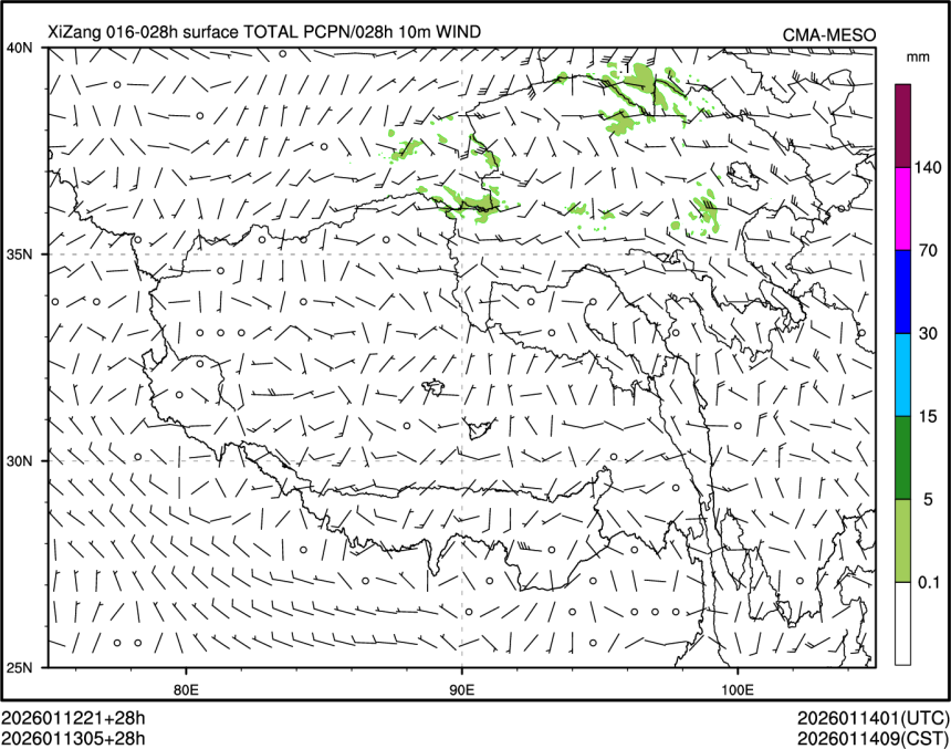 01/13 05时 +028小时