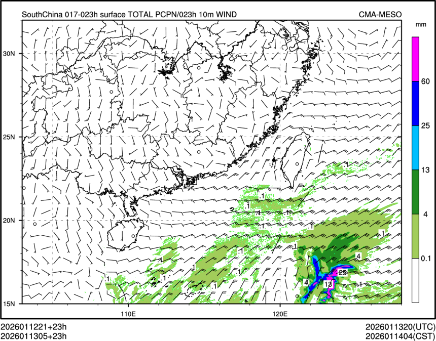 01/13 05时 +023小时