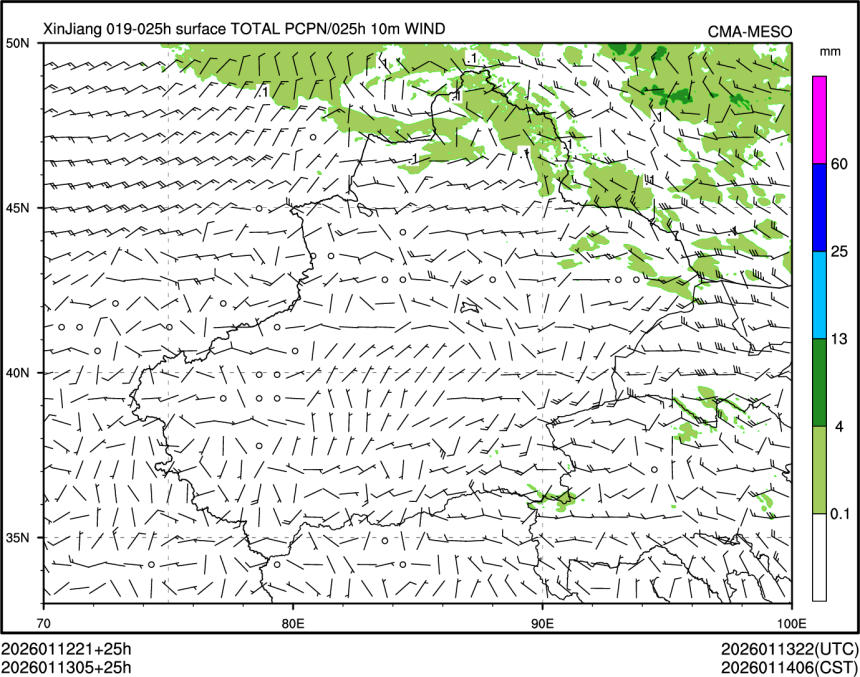 01/13 05时 +025小时