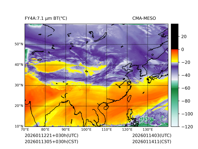 01/13 05时 +030小时