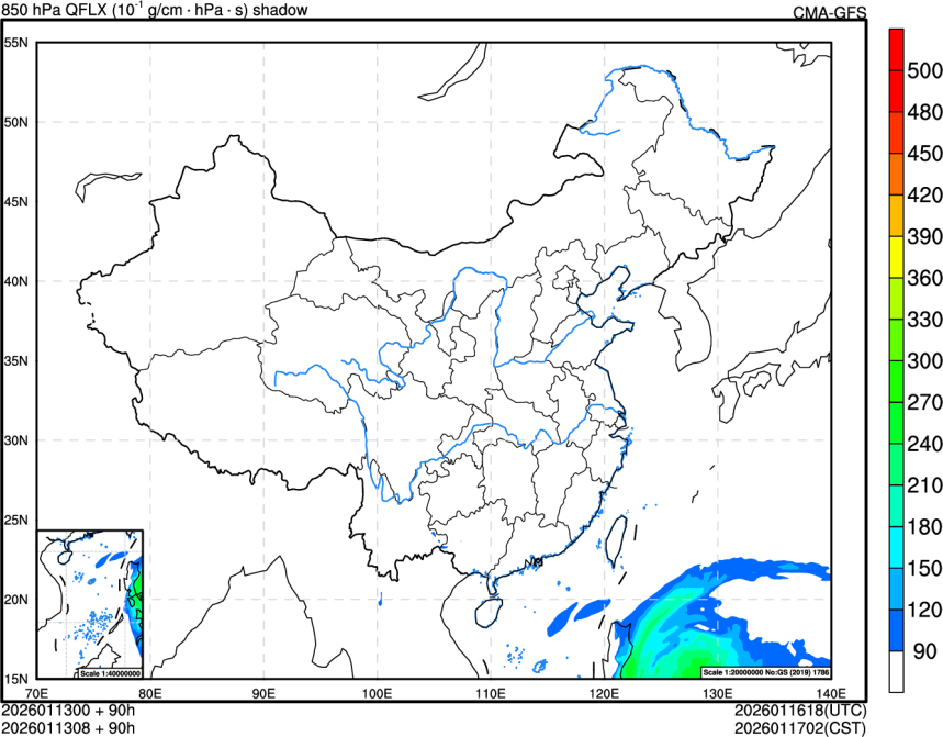01/13 00时 +090小时