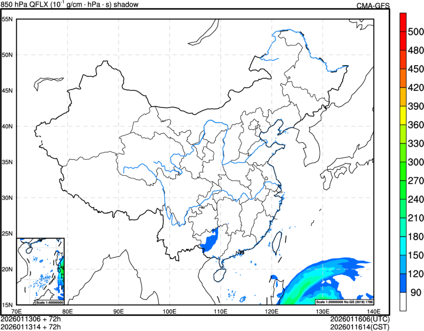 01/13 06时 +072小时