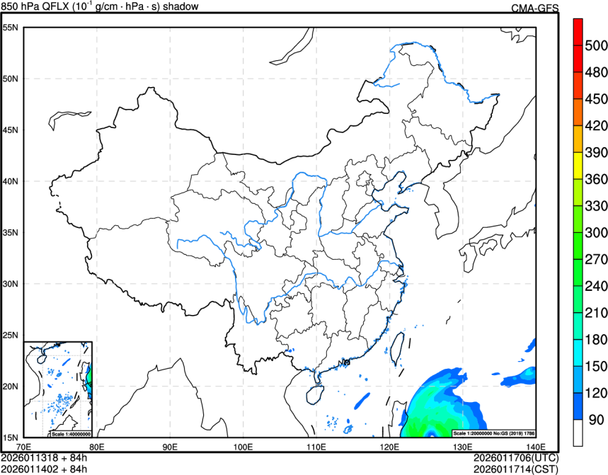 01/13 18时 +084小时