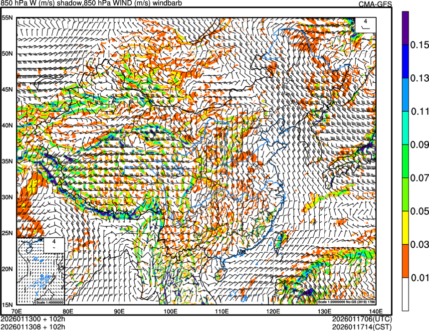 01/13 00时 +102小时