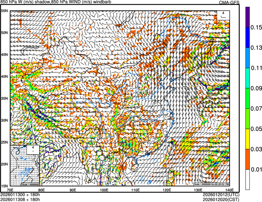 01/13 00时 +180小时