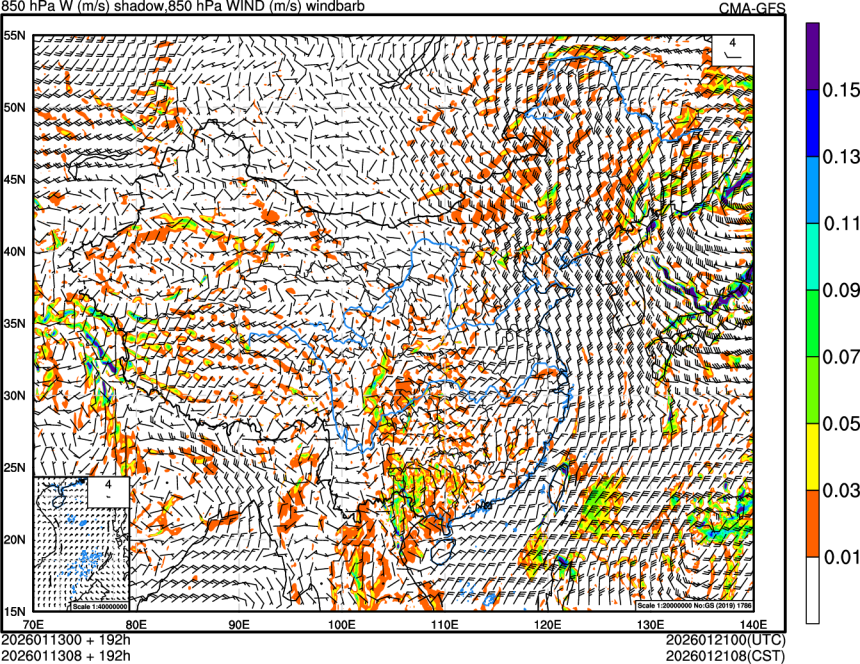 01/13 00时 +192小时