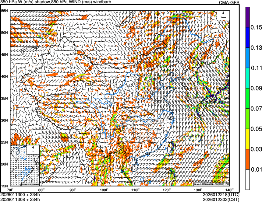 01/13 00时 +234小时