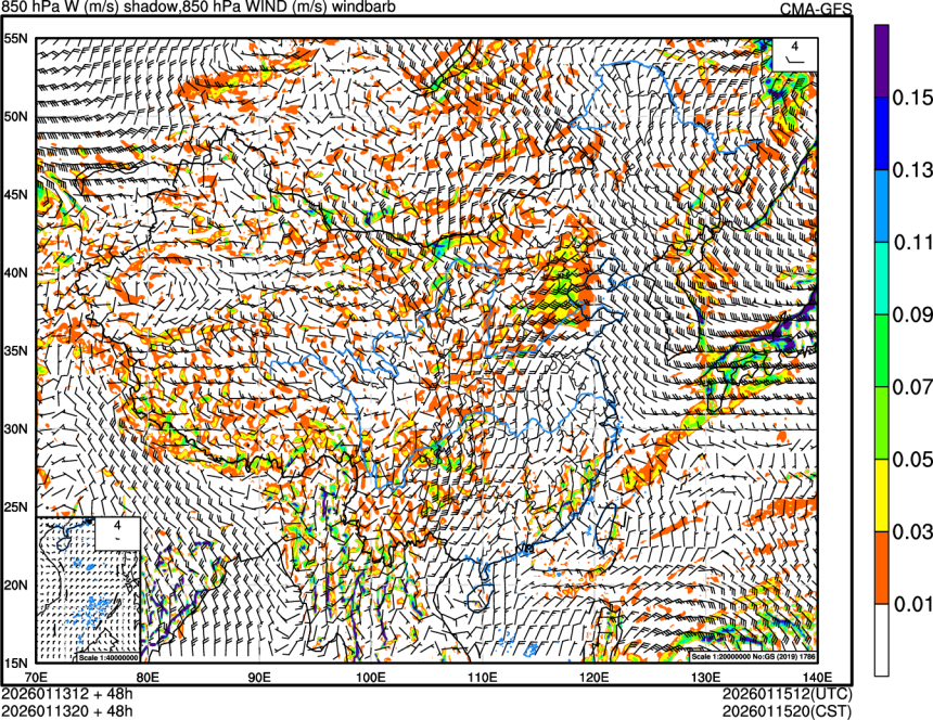 01/13 12时 +048小时