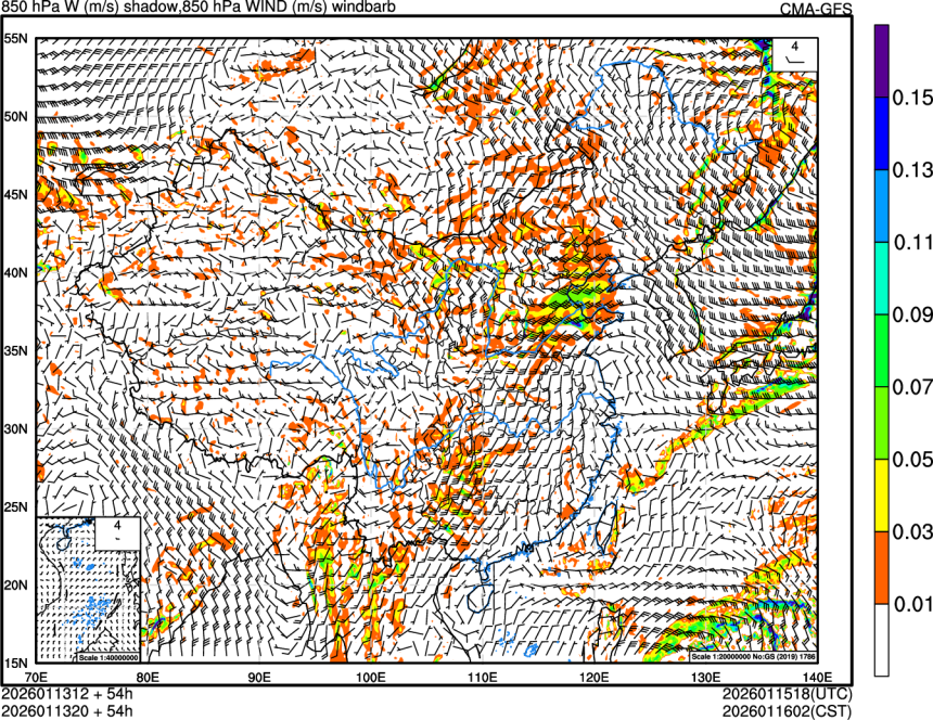 01/13 12时 +054小时