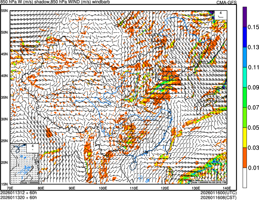 01/13 12时 +060小时