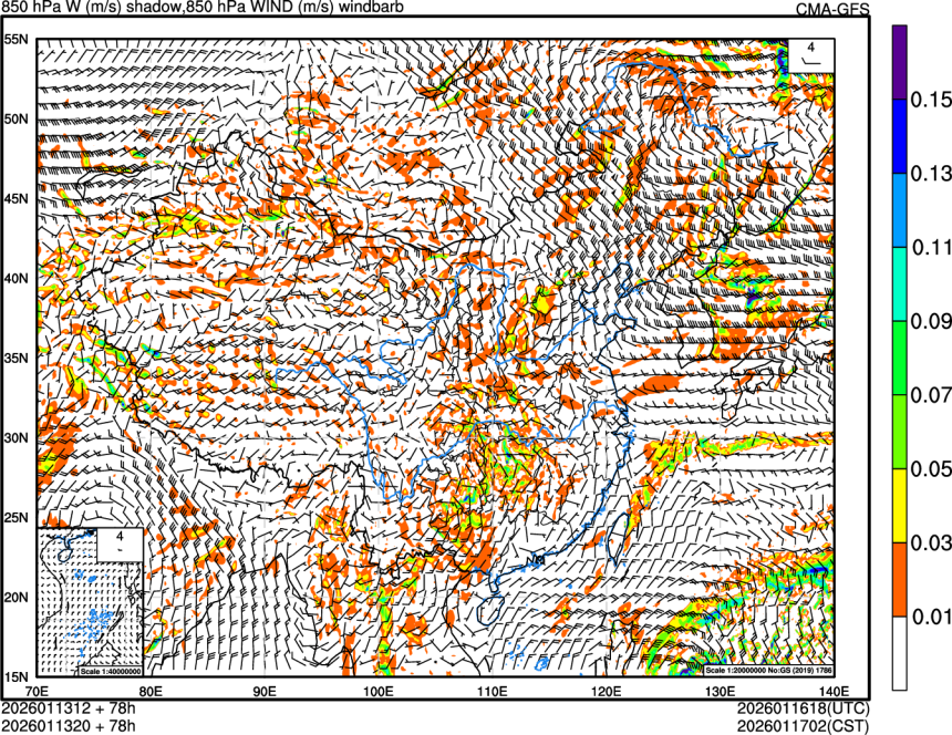 01/13 12时 +078小时