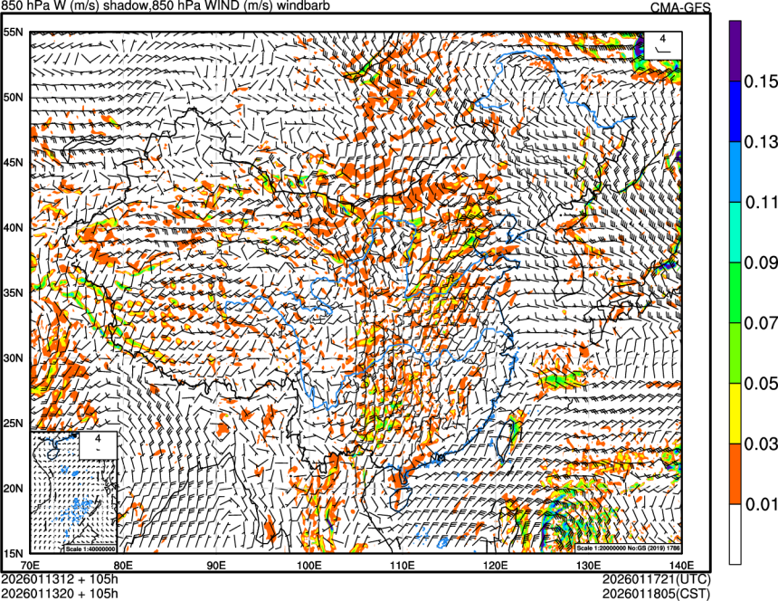 01/13 12时 +105小时