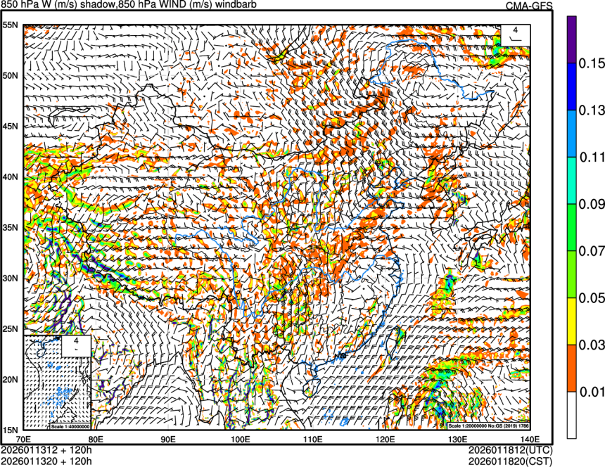 01/13 12时 +120小时