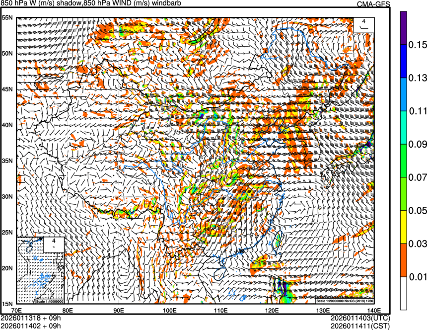 01/13 18时 +009小时
