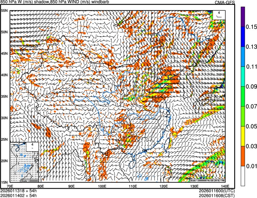 01/13 18时 +054小时
