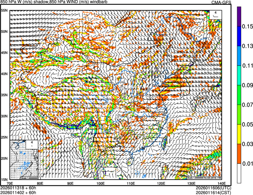01/13 18时 +060小时