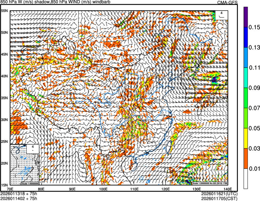 01/13 18时 +075小时