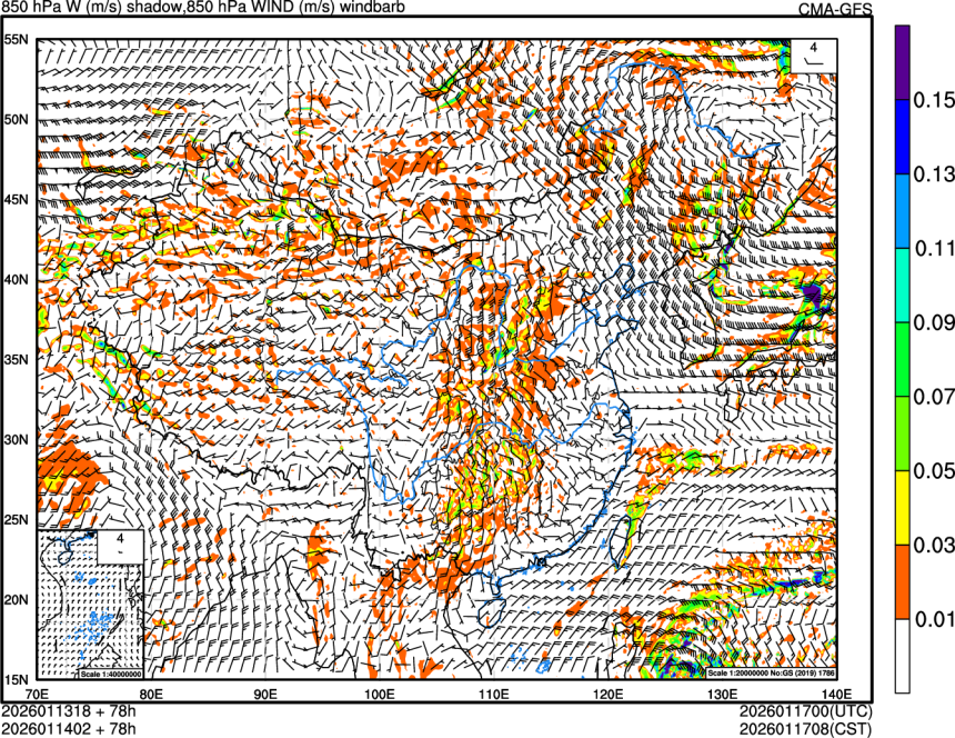 01/13 18时 +078小时