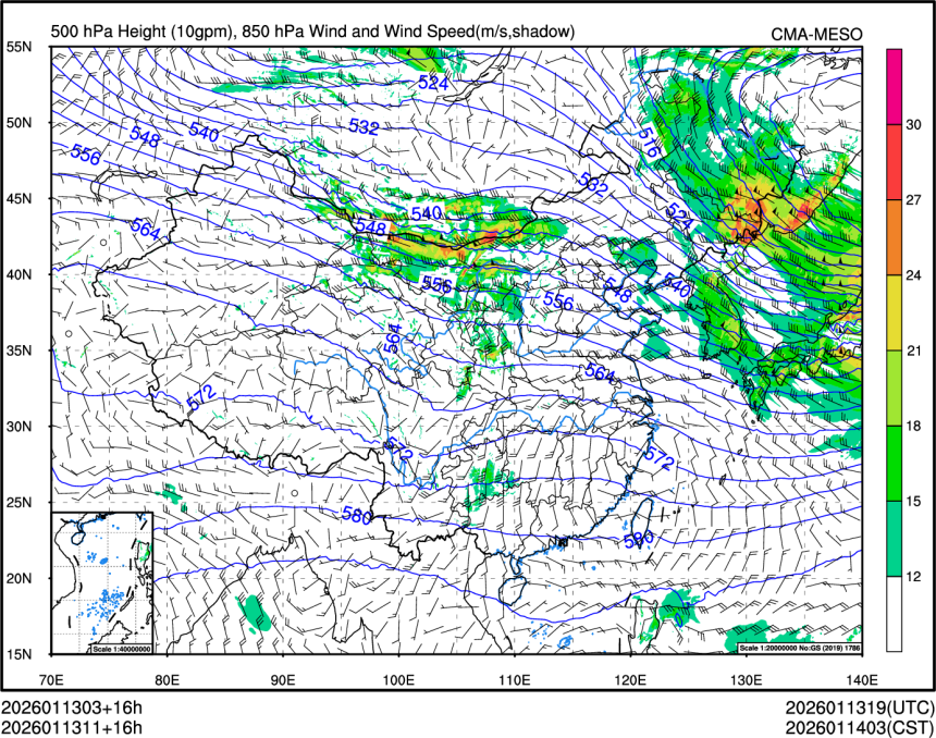 01/13 11时 +016小时