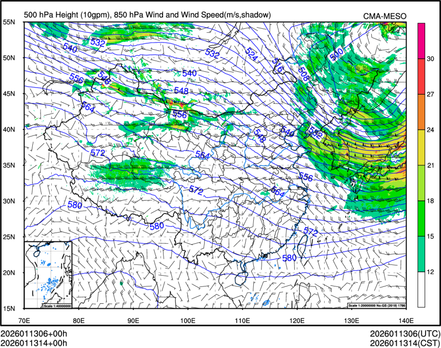 01/13 14时 +000小时