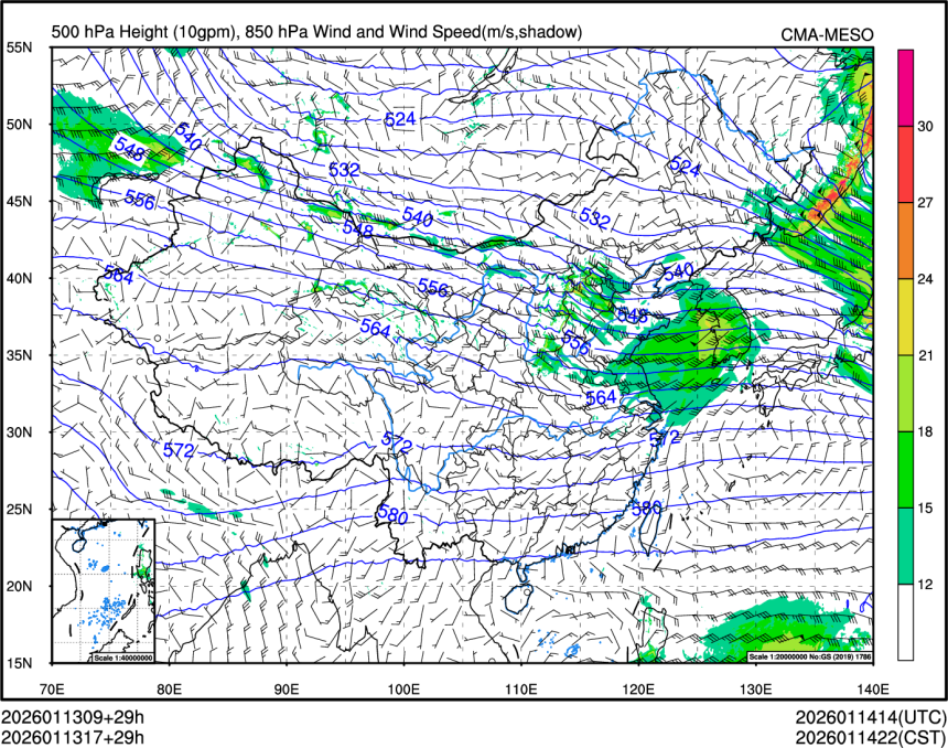 01/13 17时 +029小时