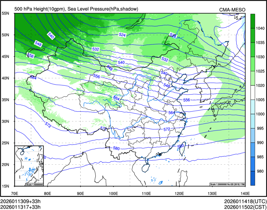 01/13 17时 +033小时