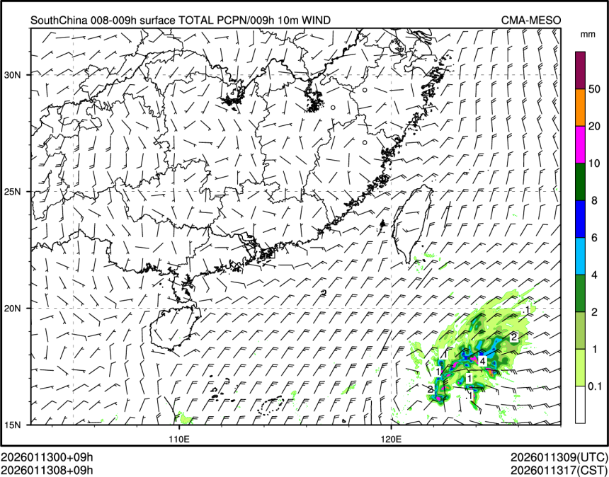 01/13 08时 +009小时