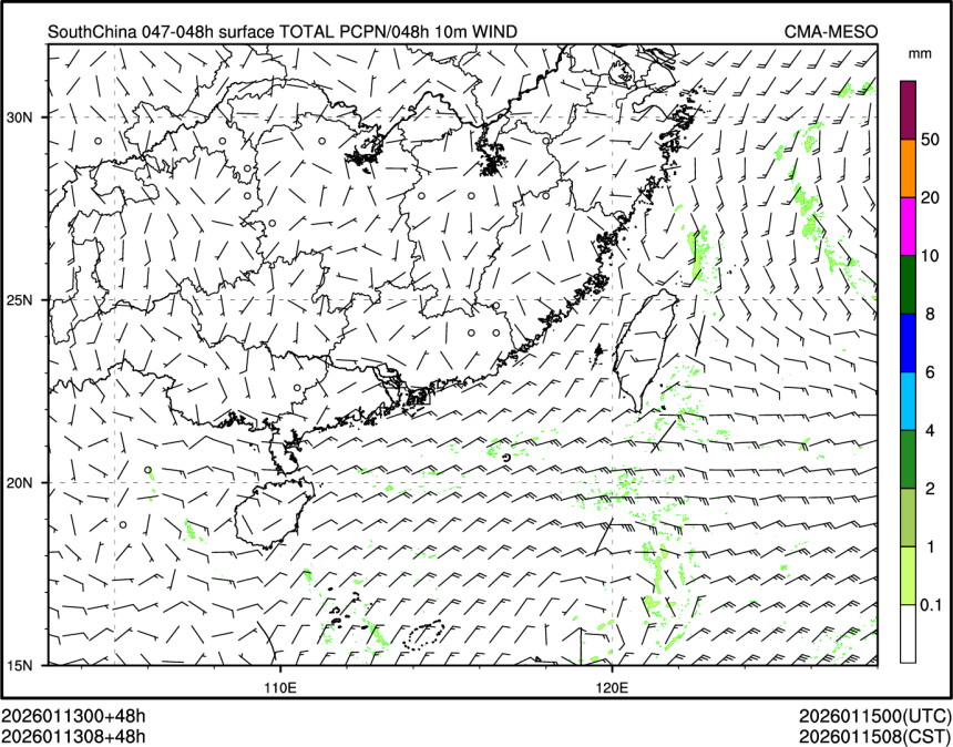 01/13 08时 +048小时