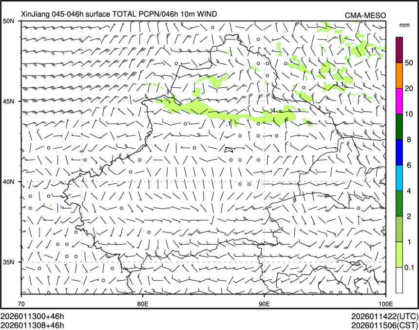01/13 08时 +046小时