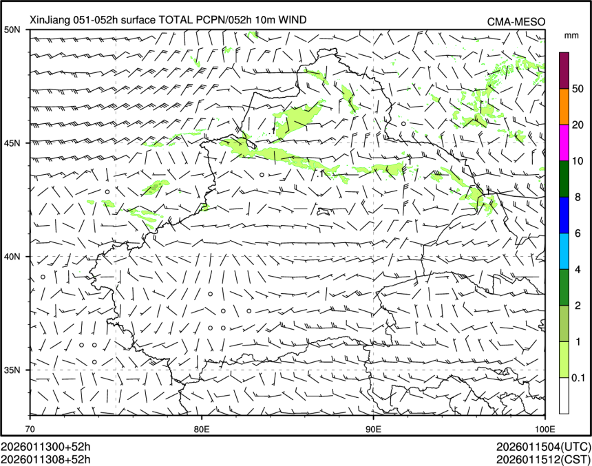 01/13 08时 +052小时