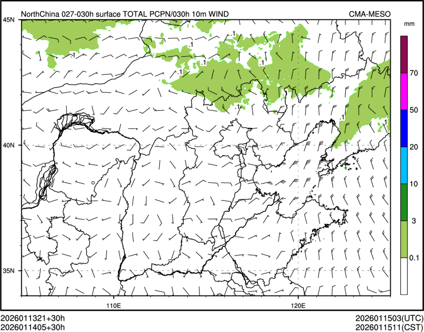 01/14 05时 +030小时