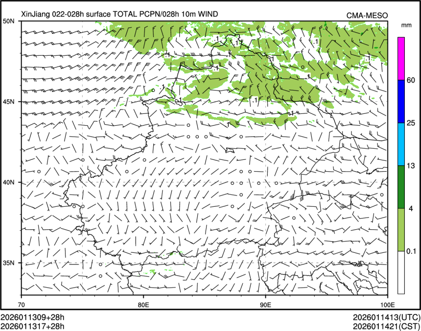 01/13 17时 +028小时