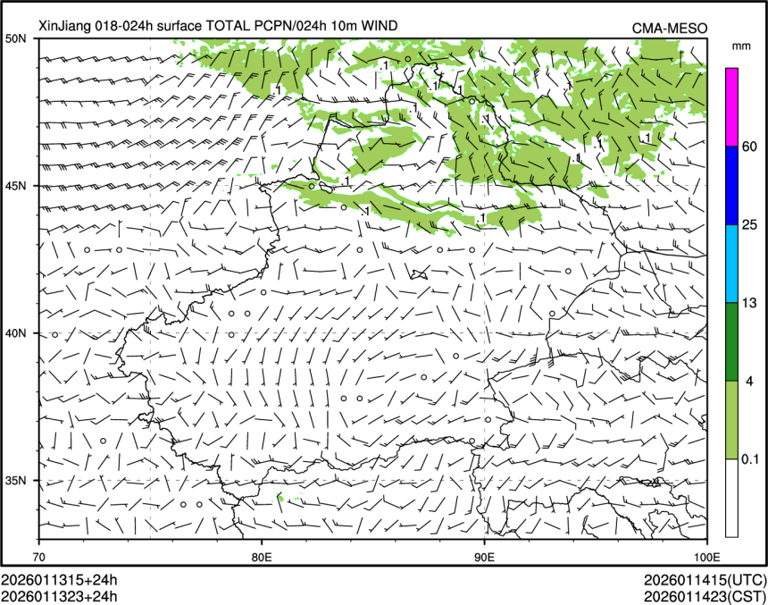 01/13 23时 +024小时