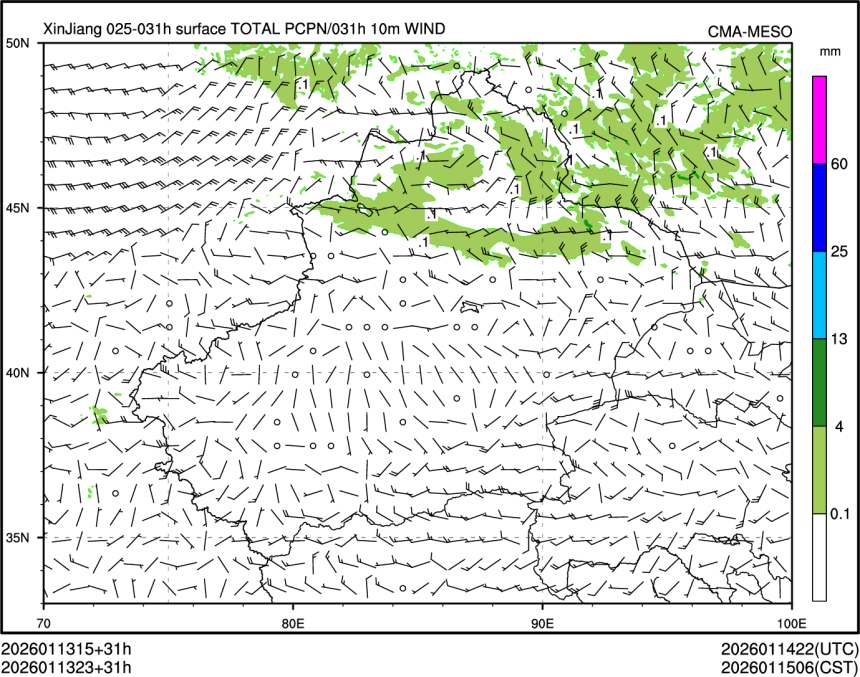 01/13 23时 +031小时