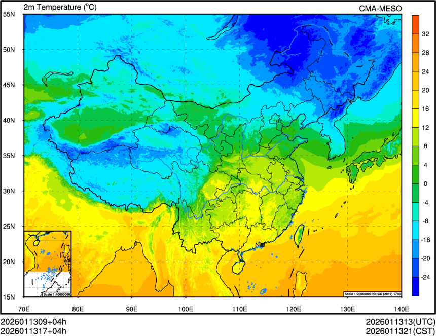 01/13 09时 +004小时