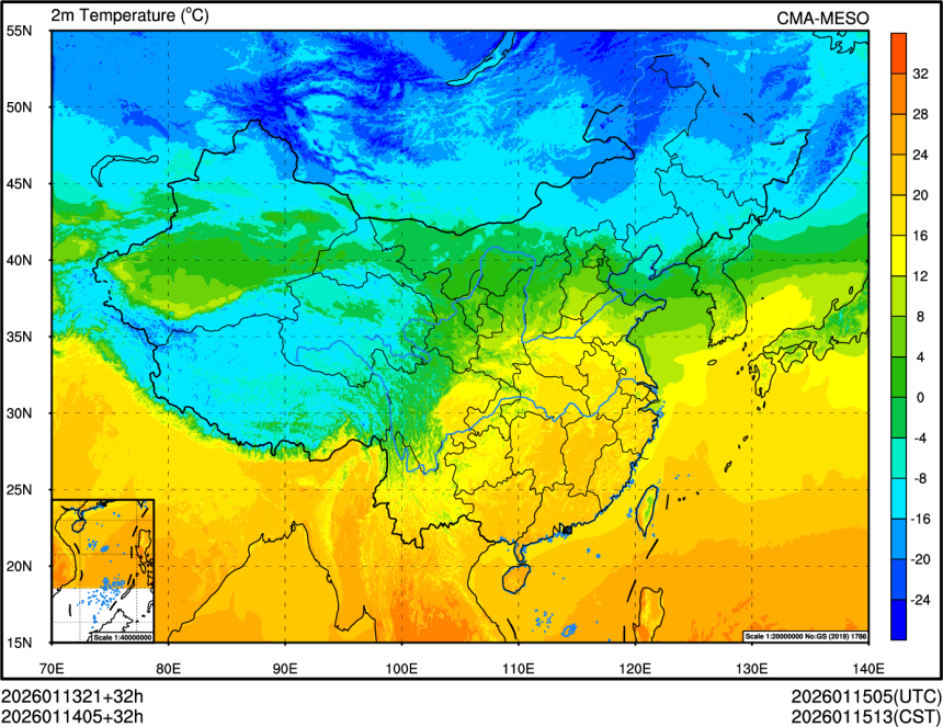 01/13 21时 +032小时
